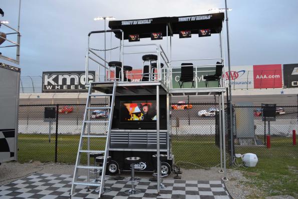 Skybox Infield RV Rentals for Nascar events